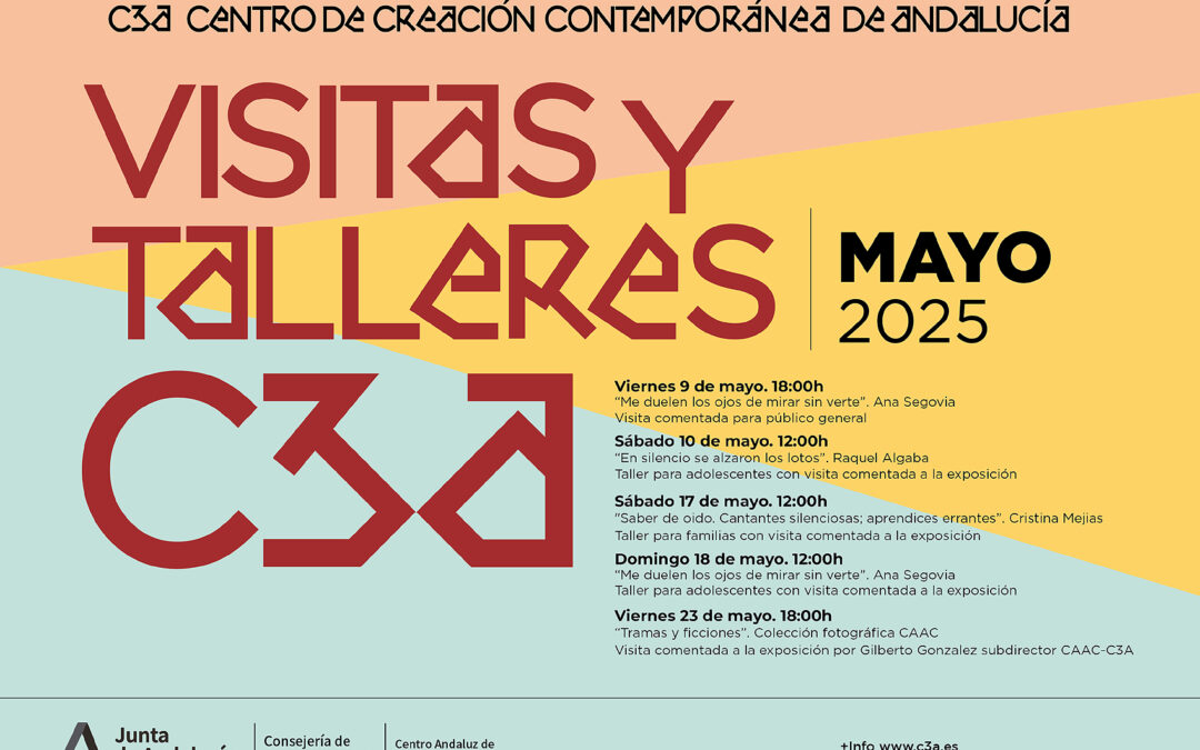 Visitas comentadas a las nuevas exposiciones y talleres durante el mes de mayo